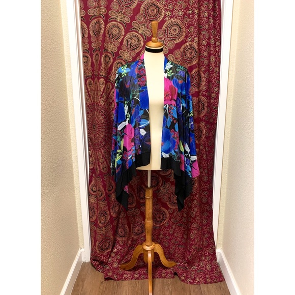 🌈 Stylish modern artistic cardigan - Picture 2 of 11
